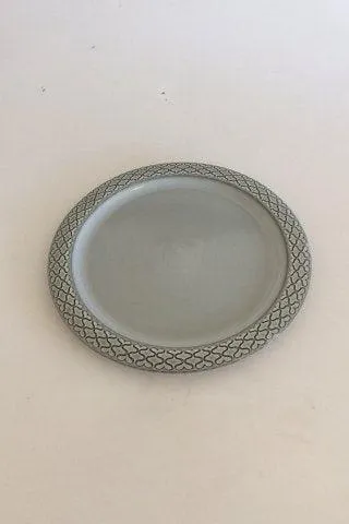 Bing og Grøndahl/Kronjyden Grå Cordial Spisetallerken No. 325