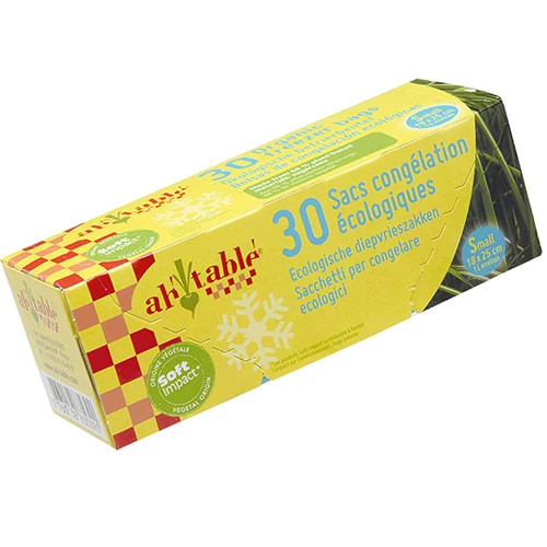 Biogan Fryseposer Af Bioplastik 30 Stk 1l