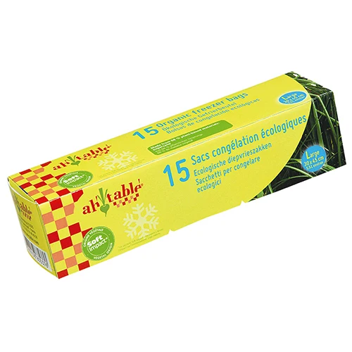 Biogan Fryseposer Af Bioplastik 15 Stk 6l