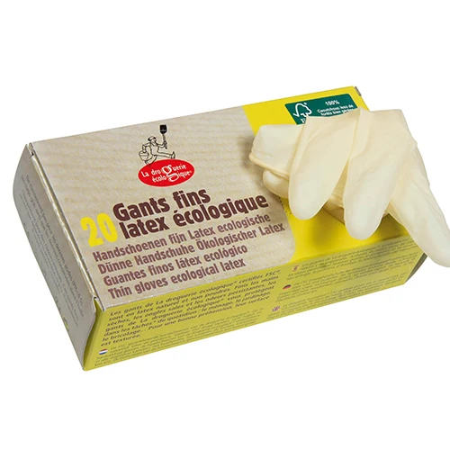 Biogan Tynde Latex Handsker I Str. M Fsc