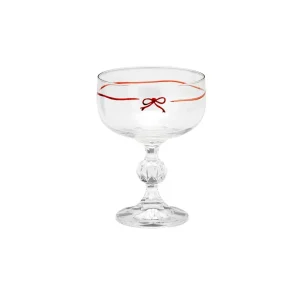 Bistro cocktail glas - rød
