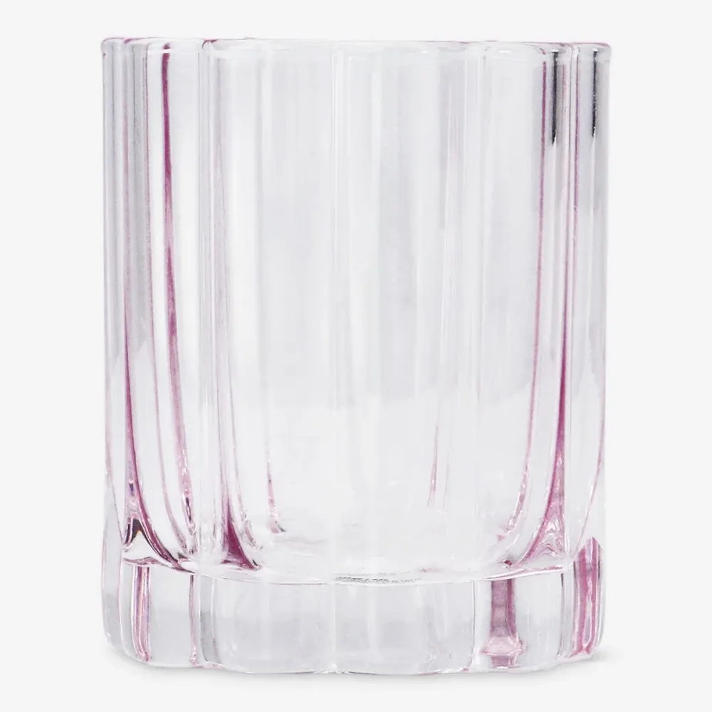 Blomsterformet drikkeglas