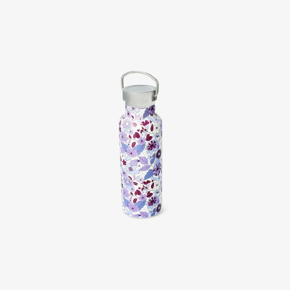 Blomstret drikkeflaske - 500 ml