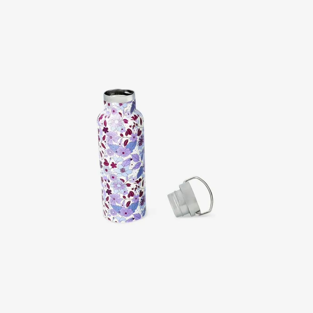 Blomstret drikkeflaske - 500 ml