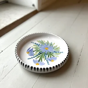 Blomstret fad fra Juelsminde - Vintage 139
