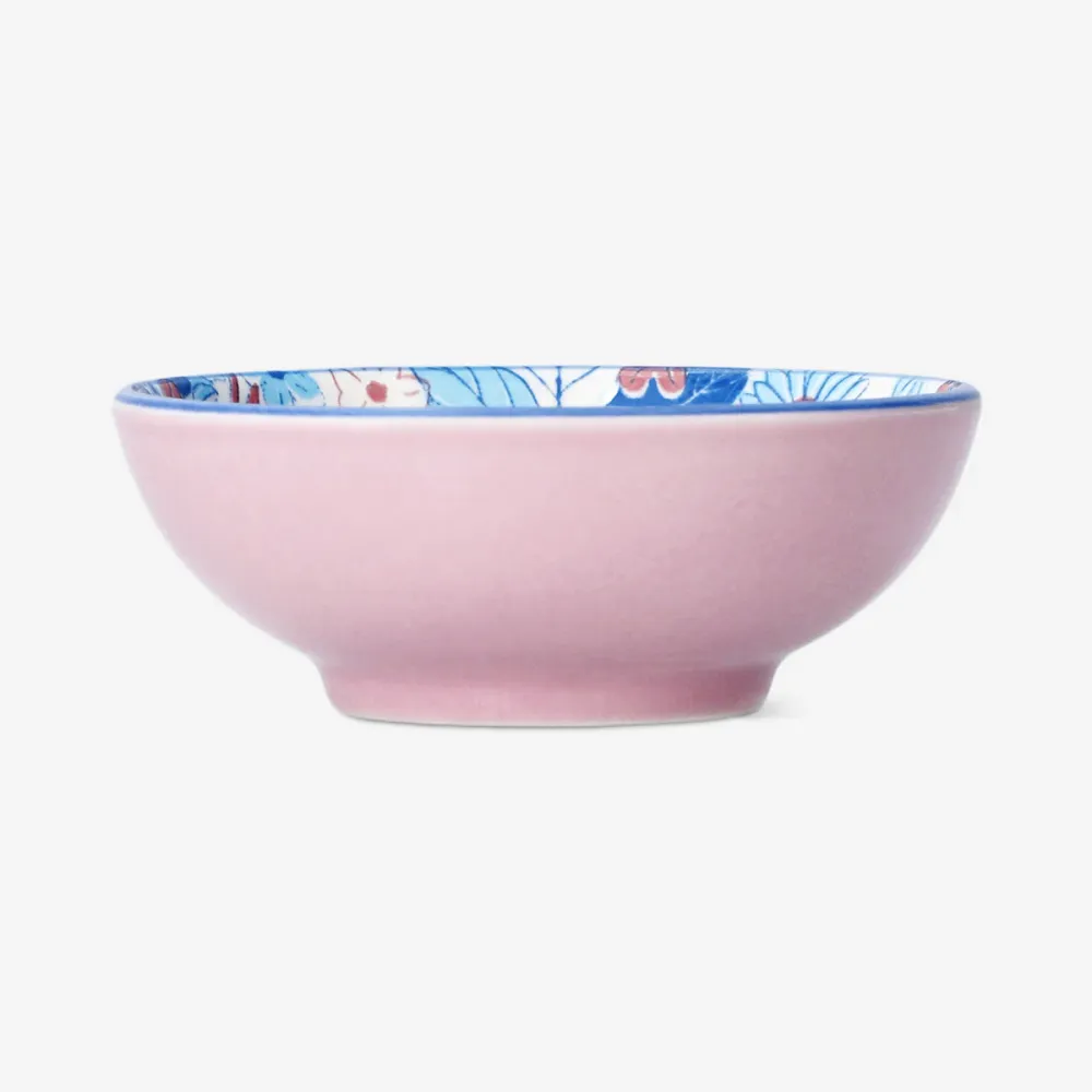 Blomstret sojaskål - 8 cm