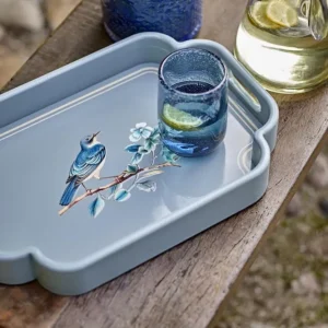 Bloomingville - Meggie Fad, Blå, MDF 82072761 - Blue
