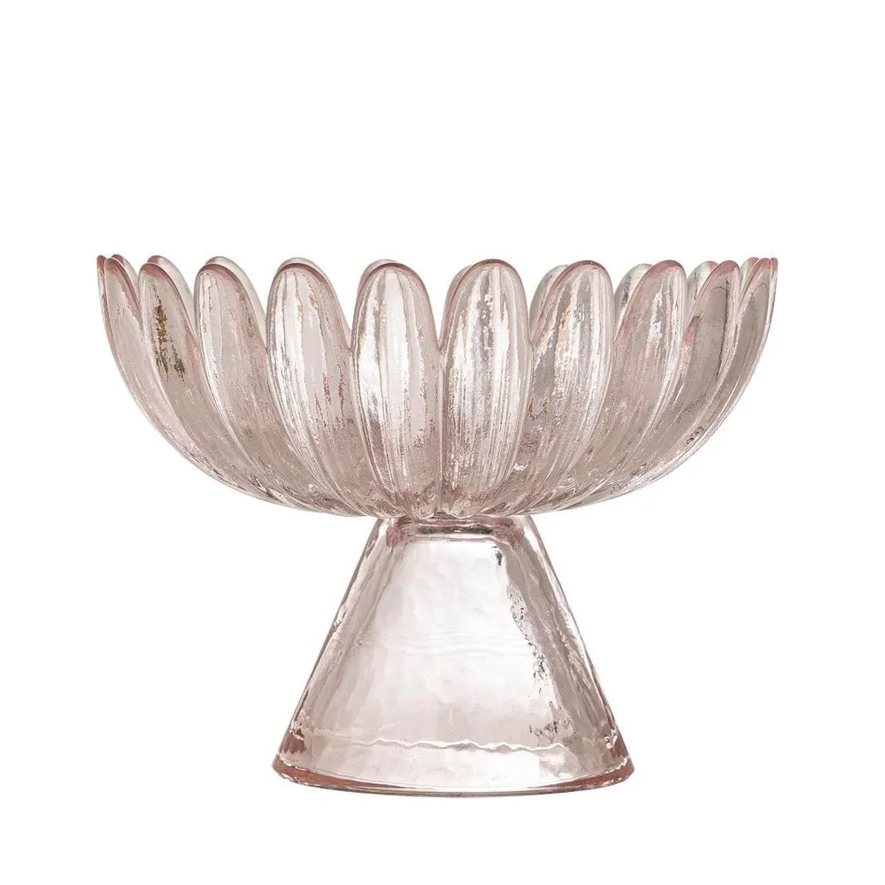 Bloomingville - Nalu Opsats, Rosa, Glas 82068719 - Rose