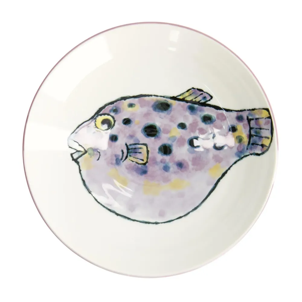 Blowfish Fugu Seafood dyb tallerken - Ø21,7 cm