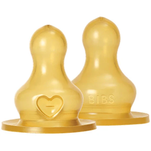 Bottle Nipple Latex Medium Flow 2-pak