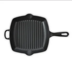 BK Bourgogne - Støbejerns Grillpande 26 Cm. - Sort