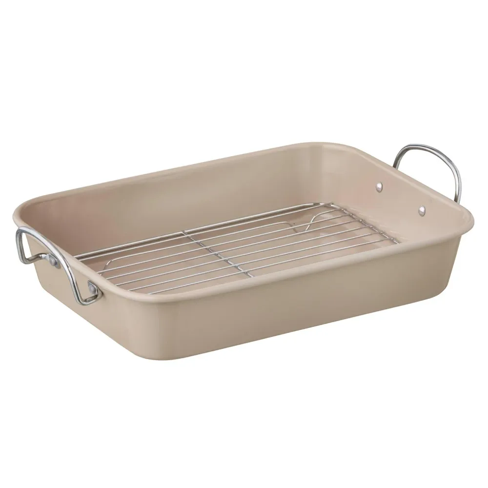 Bradepande m. rist, soft brown - L34 cm.
