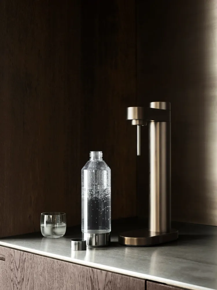 Brus sodavandsmaskine - brun/metallic
