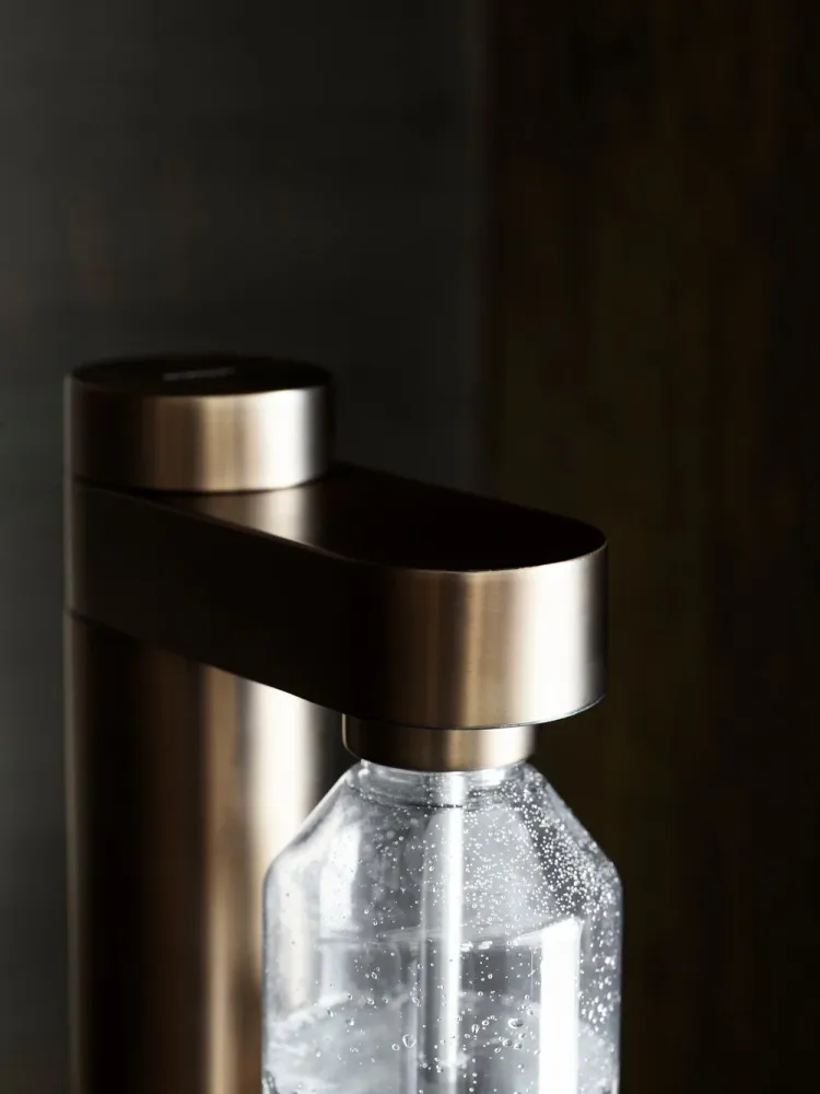 Brus sodavandsmaskine - brun/metallic