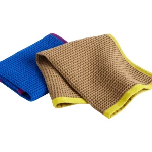 Canteen karklude, Blue/fuchsia & Beige/yellow - 2 stk.