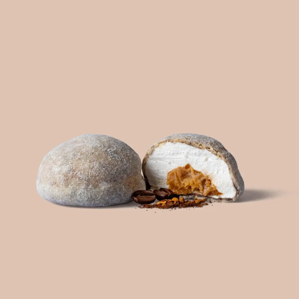 Caramel Filled skumfiduser - hvid chokolade, kaffe & havsalt