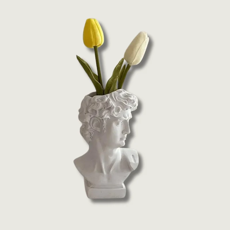 Classical Bust Vase | Greek Sculpture Design