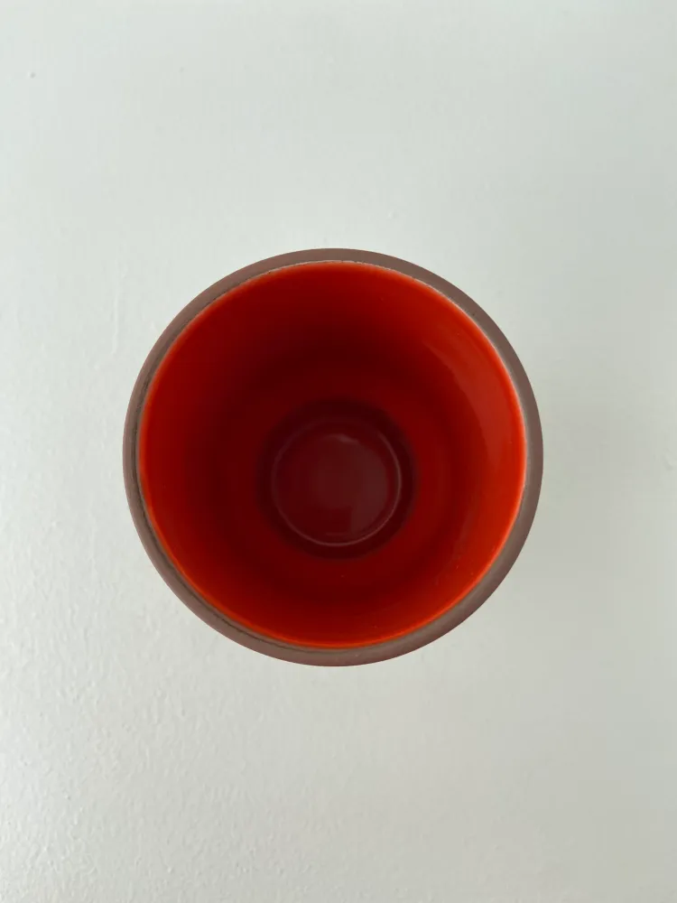 Clayware, Cup, Tall, Terracotta/Red