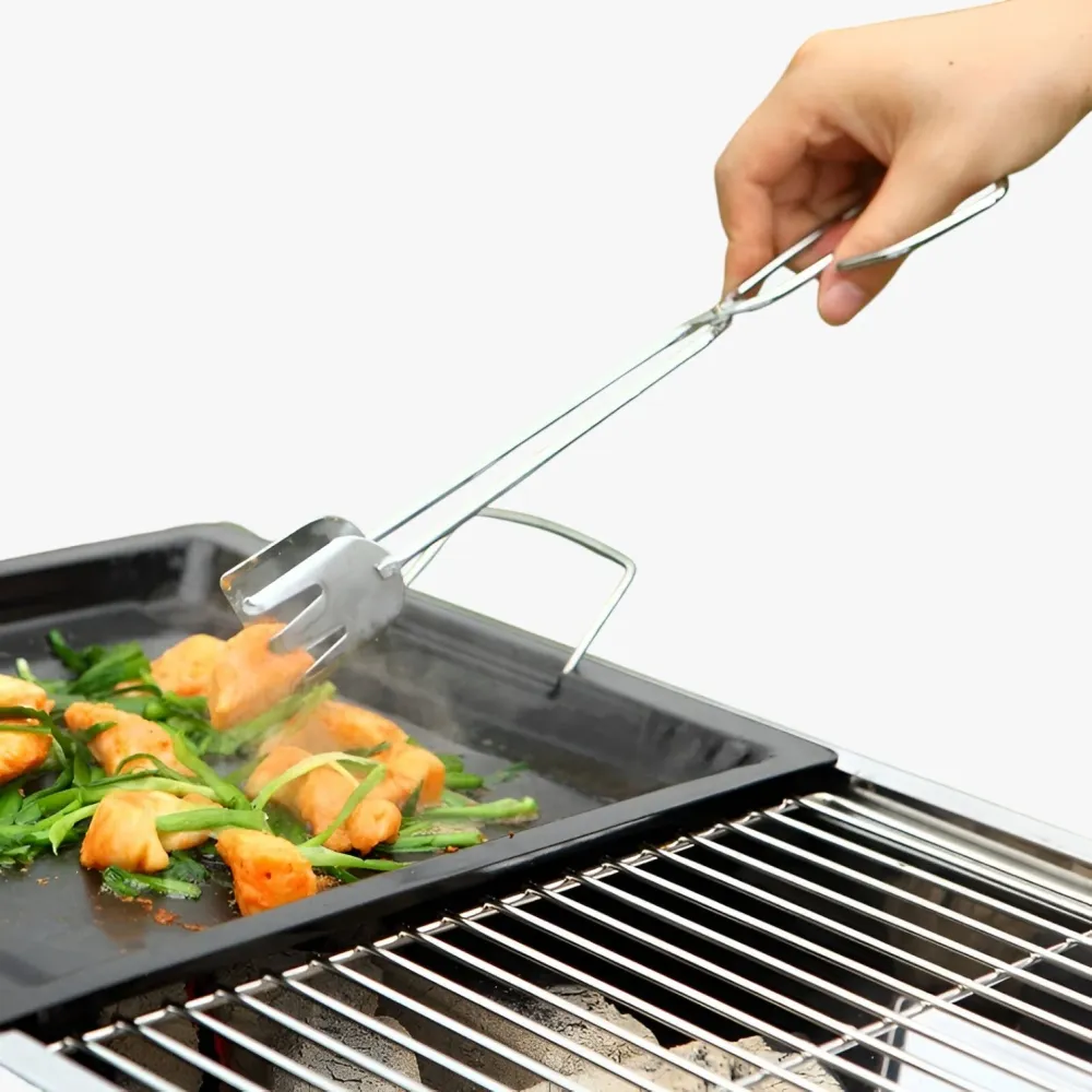 Clifton | Vendbar støbejern grillplade – Perfekt grillning indendørs og udendørs