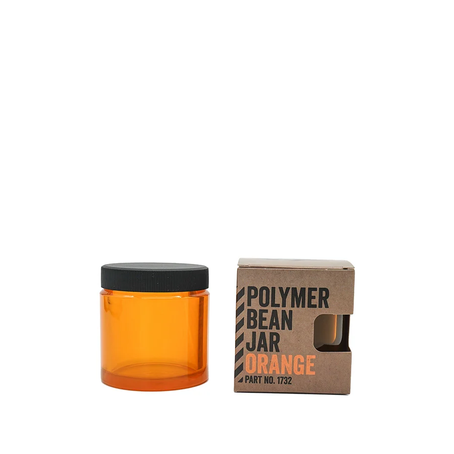 Comandante, Polymer Bean Jar med låg, Orange