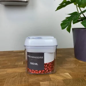 Conzept - Opbevaringsdåse air tight 500 ml. 10x10x10,4 cm
