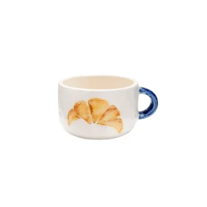 Croissant kop - blå