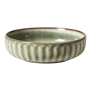 Dacore - Stribet Skål Ø12,3x4 cm - Lys/Grå/Mørk/Grå