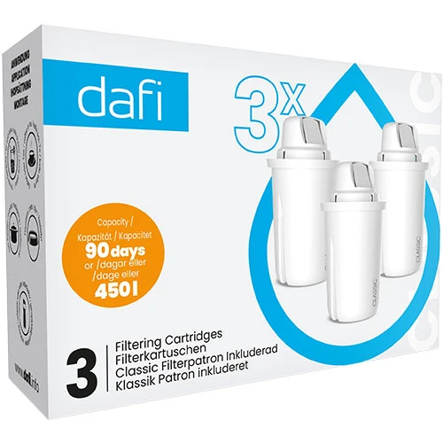 Dafi Filterpatroner | 3-pack