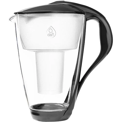 Dafi Vandfilterkande 2,0l Glas | Antracitgrå