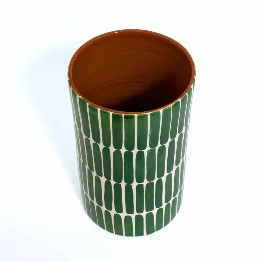 Dash - Vase - Dark Green