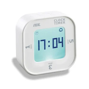 Digitalt minutur - hvid