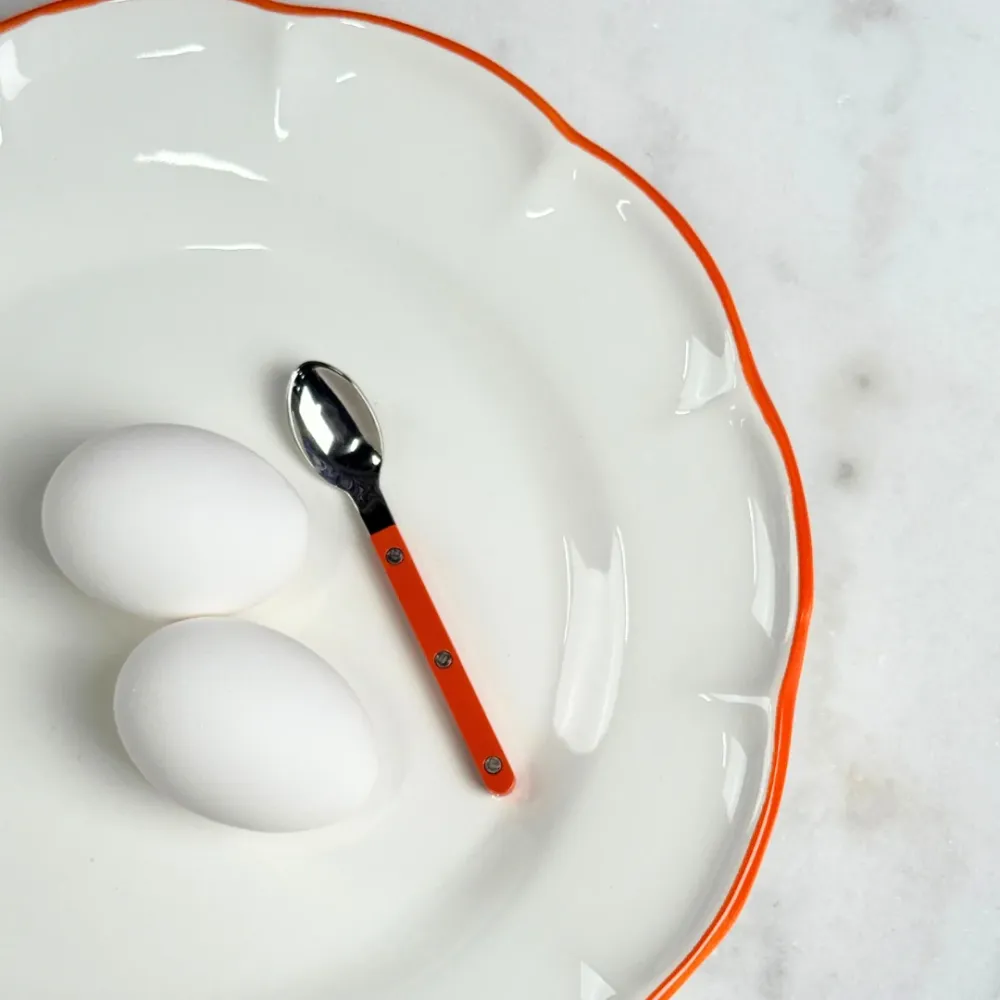 Dinner Plate Orange Line