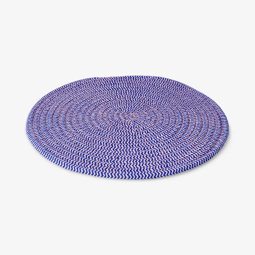 Dækkeserviet i bomuldsreb - 30 cm