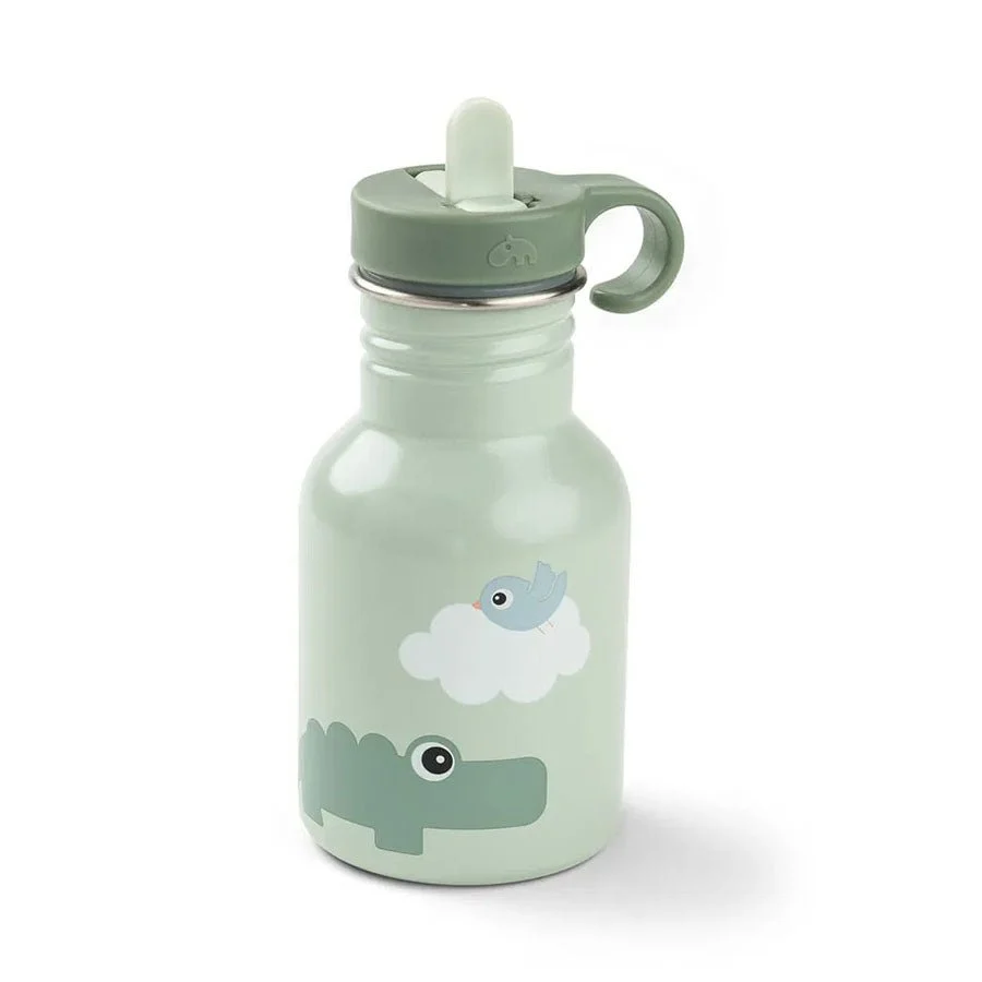 Done Deer Drikkeflaske I Rustfrit Stål 350 ML, Playground Grøn