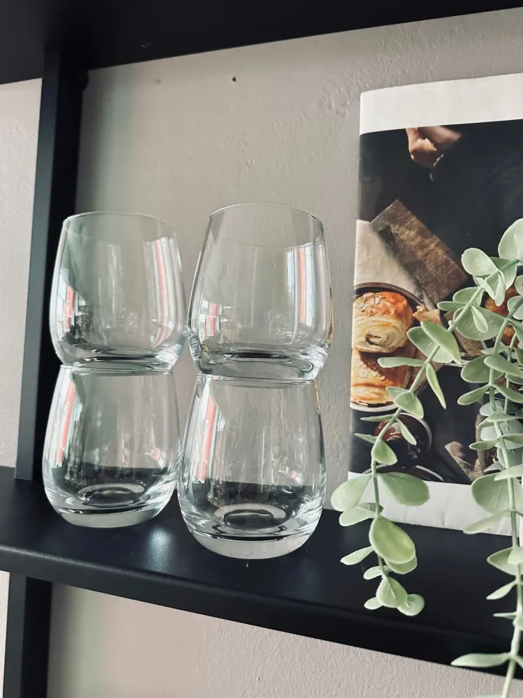 Drikkeglas i klar glas – 4 stk