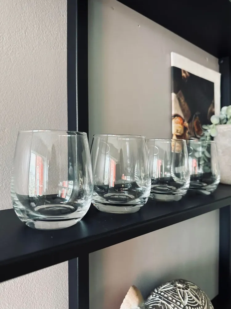 Drikkeglas i klar glas – 4 stk