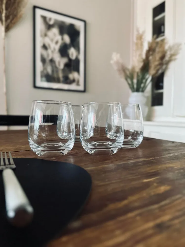 Drikkeglas i klar glas – 4 stk