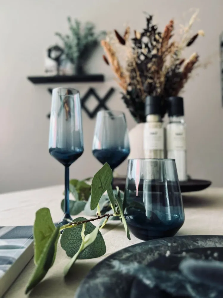 Drikkeglas LUX - Royal blue 425 ml