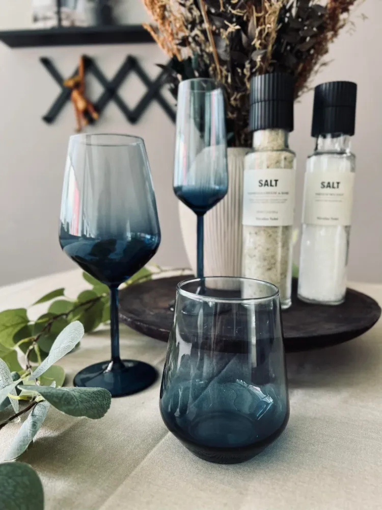 Drikkeglas LUX - Royal blue 425 ml