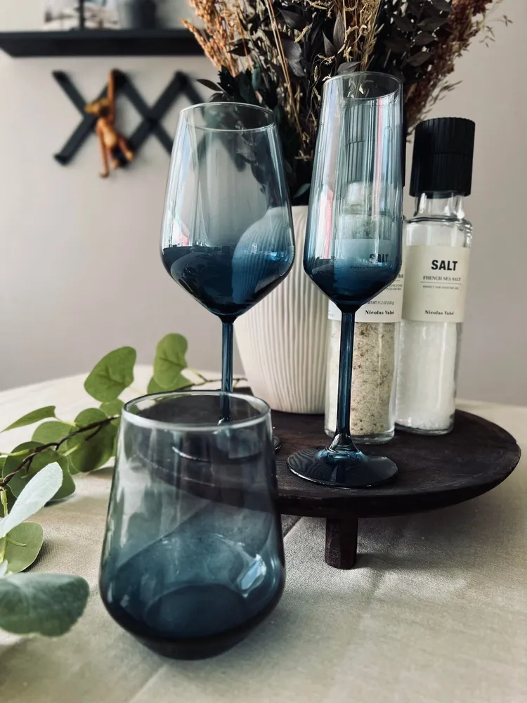 Drikkeglas LUX - Royal blue 425 ml