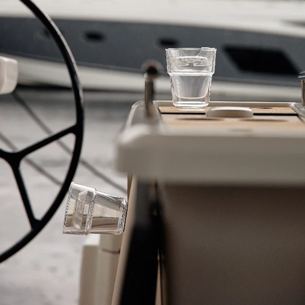 Drinksaver drikkeglas med låg, 4 stk, 1851751