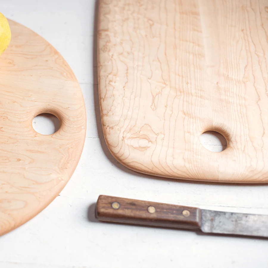 BIRDS EYE MAPLE BREADBOARD 9,5" X 18" EDWARD WOHL