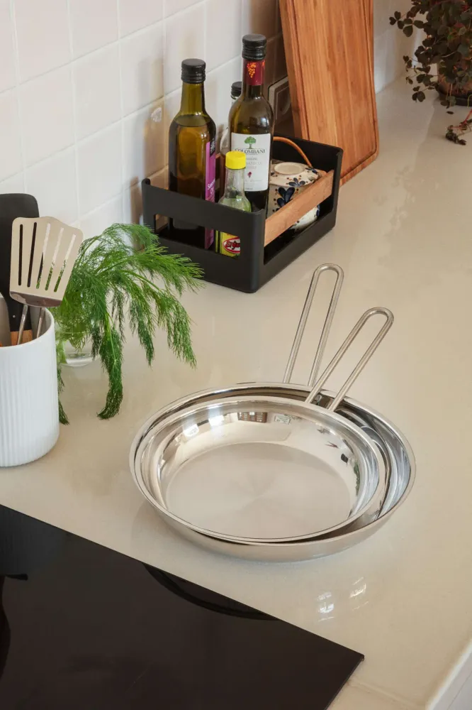 Eva Trio - Stainless Steel Stegpande - 20 Cm.