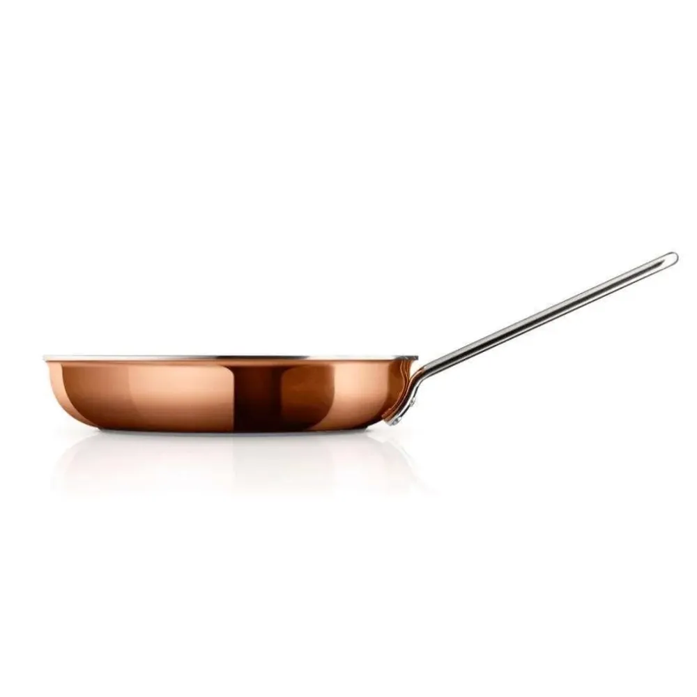 Eva Trio - Stegepande 24 Cm. - Kobber
