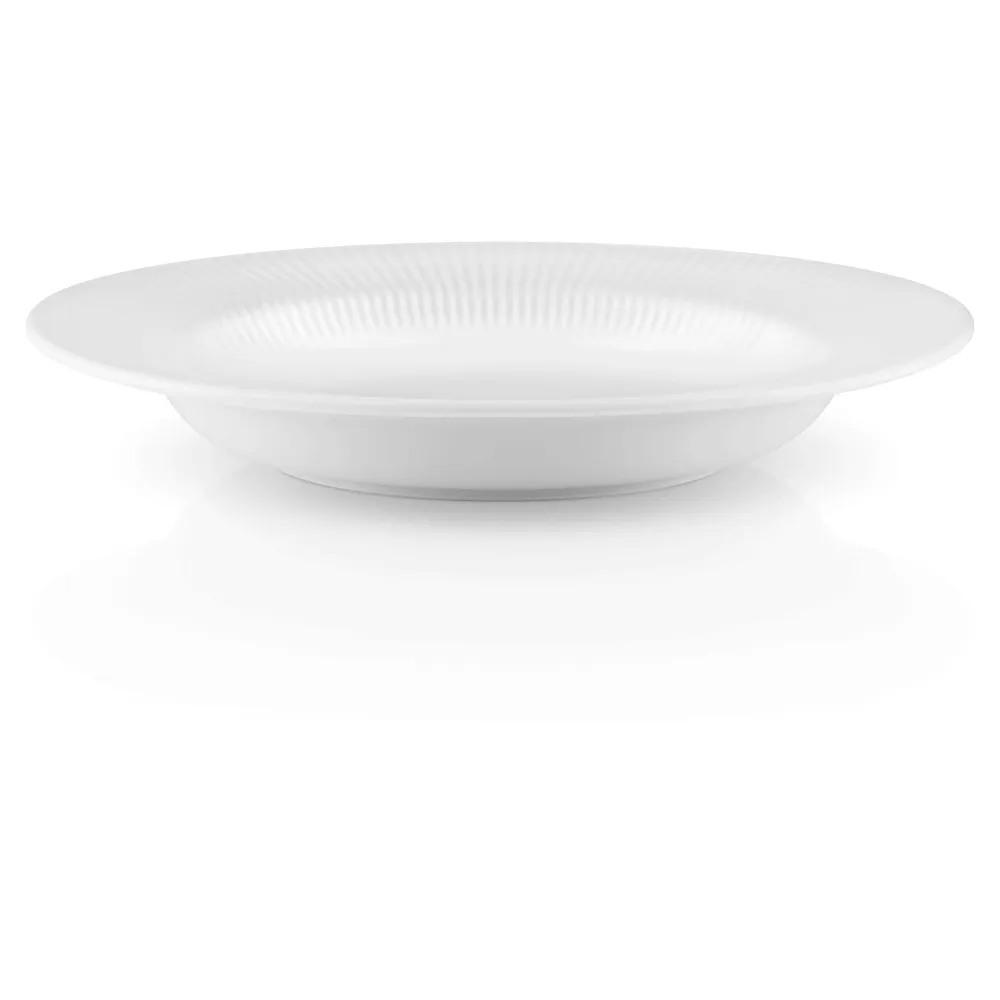 Eva Trio - Tallerken Dyb Oval 25 Cm. 4 Stk. - Legio Nova
