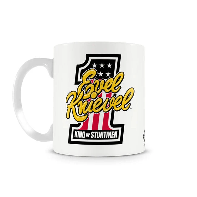 Evel Knievel Kongen af stuntmænd Kaffekrus