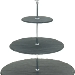 Excellent Houseware - Madstand Skifer - 3 Lag