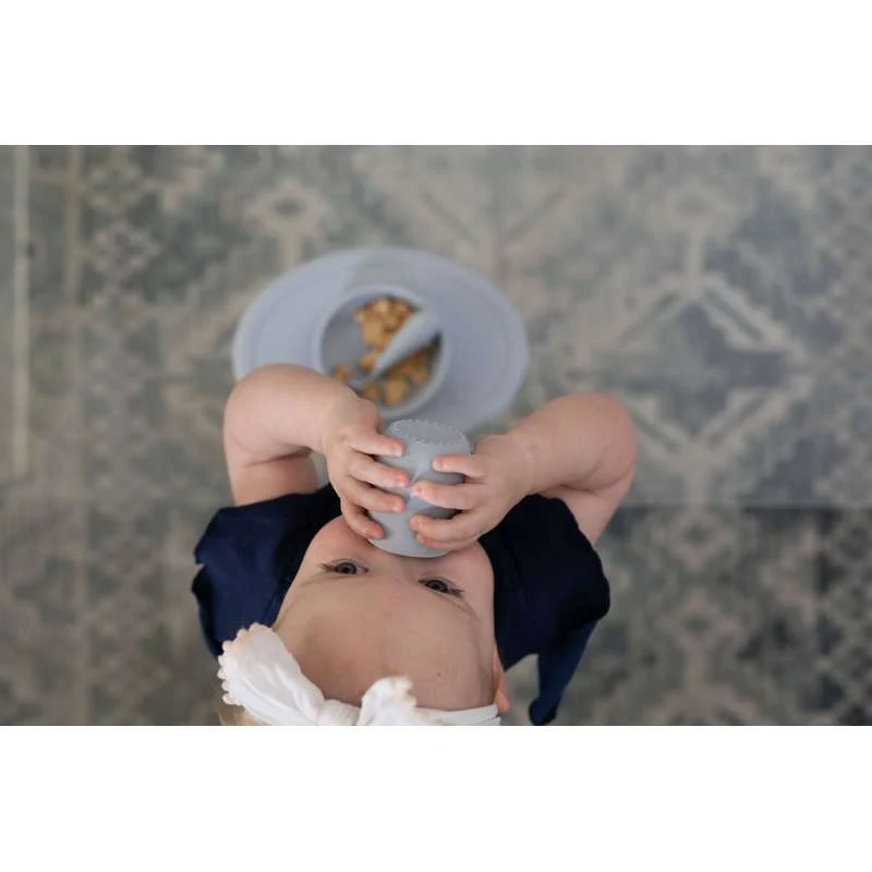 EZPZ First Foods Set - Madstart til Baby - Grå