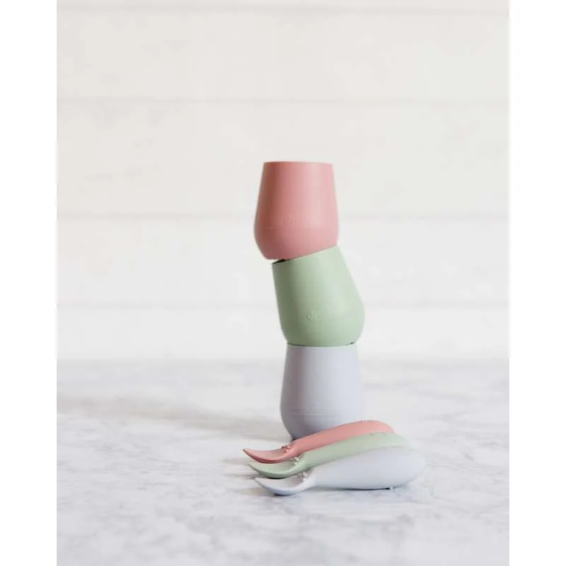 EZPZ First Foods Set - Madstart til Baby - Rosa