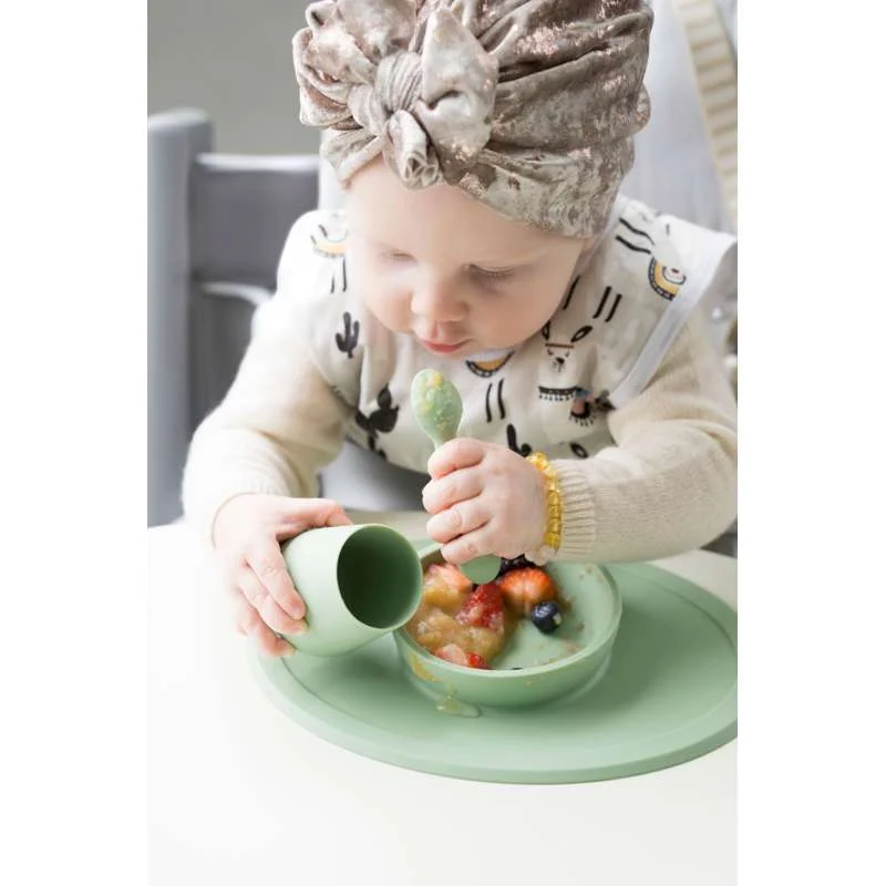 EZPZ First Foods Set - Madstart til Baby - Grøn